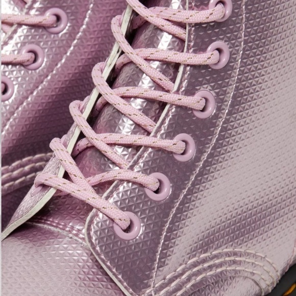 Dr. Martens VEGAN 1460 METALLIC EMBOSS LACE UP BOOTS - Picture 7 of 7